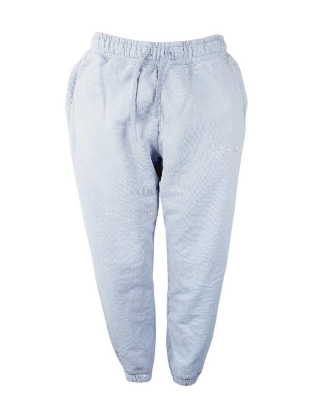 Jordan Women's Light Blue Brooklyn Fleece Tapered Leg Classic Jogger Pants Sz L